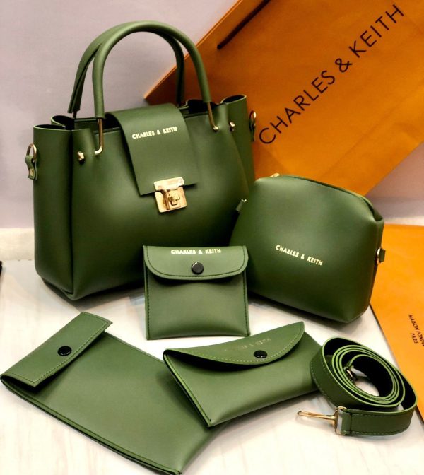 5 Pcs Shoulder Bag Set For Girls Charles & Keith Handbag