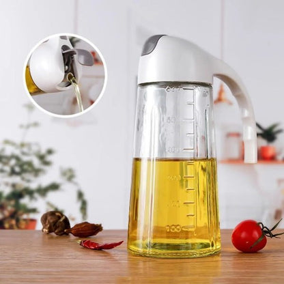 Glass Oil Bottle & Dispenser Jug