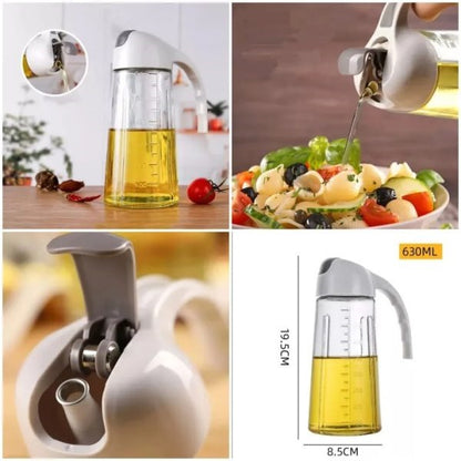 Glass Oil Bottle & Dispenser Jug