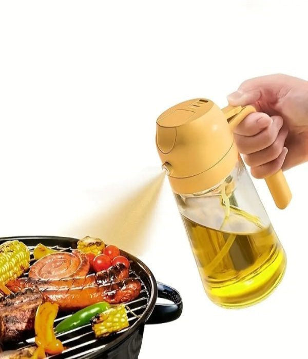 Glass Oil Bottle & Dispenser Jug