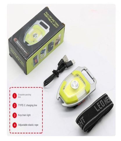 Coba Cb 2209 Multi-function Key-chain: Mountaineering Buckle Lamp, Electronic Lighter, Whistle, Bottle Opener