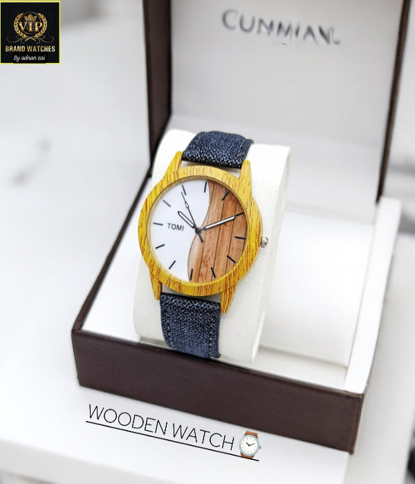 WOODEN STYLISH WATCH