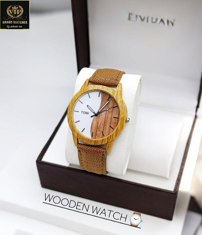 WOODEN STYLISH WATCH