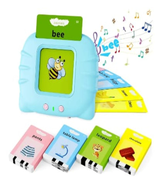 Bravokids Rechargeable Educational Learning Flashcards Preschool Learning Toys for Boys and Girls Ages 3 6