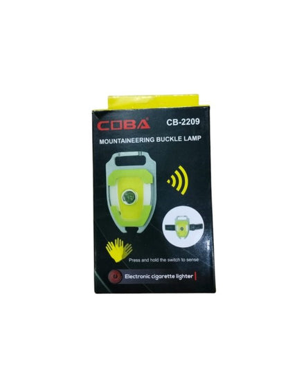 Coba Cb 2209 Multi-function Key-chain: Mountaineering Buckle Lamp, Electronic Lighter, Whistle, Bottle Opener