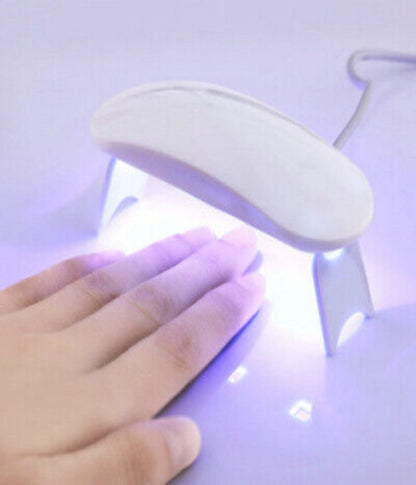 portable Mini Uv Led Lamp Usb Charging Gel Polish Curing Machine Nail Dryer