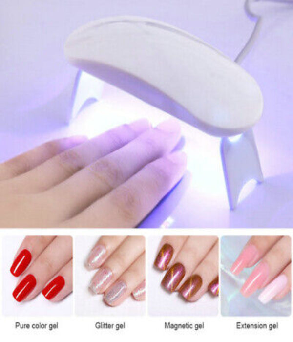 portable Mini Uv Led Lamp Usb Charging Gel Polish Curing Machine Nail Dryer